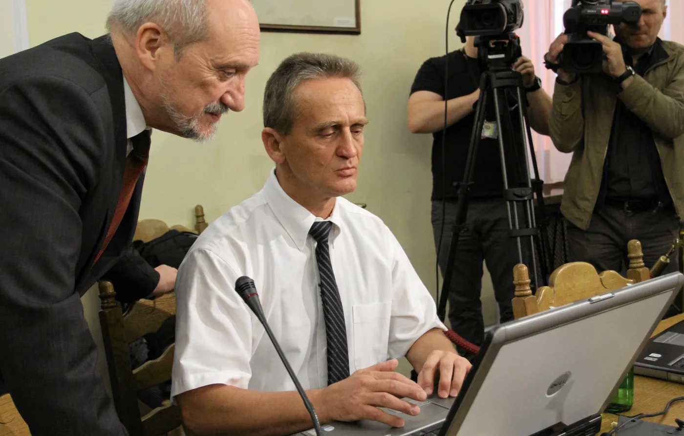 Antoni Macierewicz i Chris Cieszewski