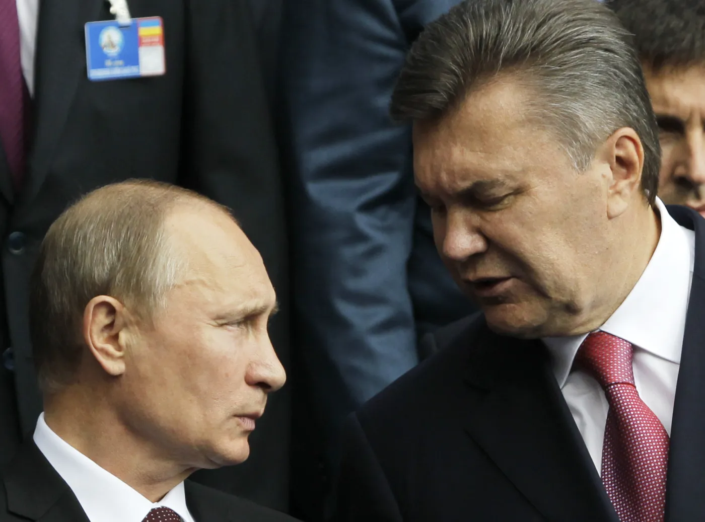 Władimir Putin i Wiktor Janukowycz