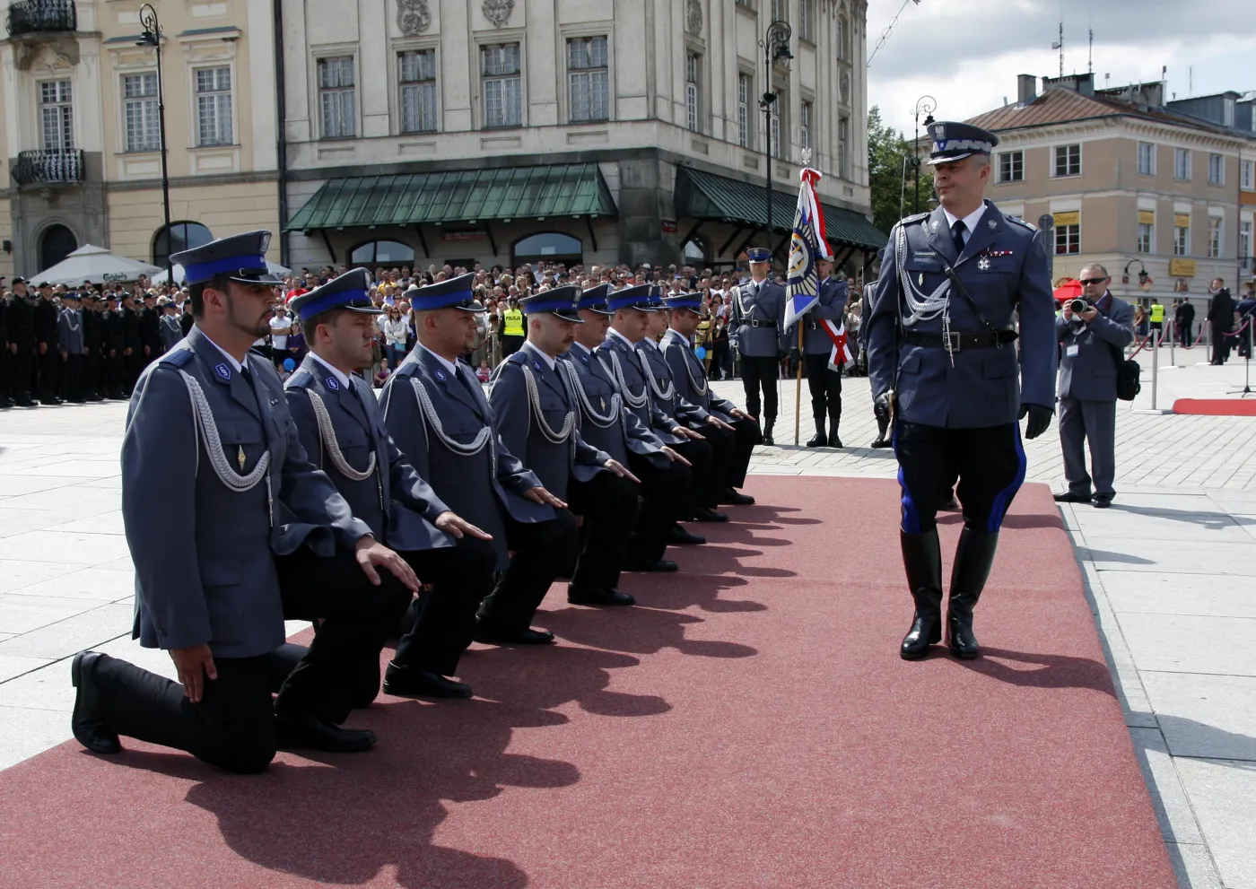 Gen. Marek Działoszyński podczas obchodów Święta Policji