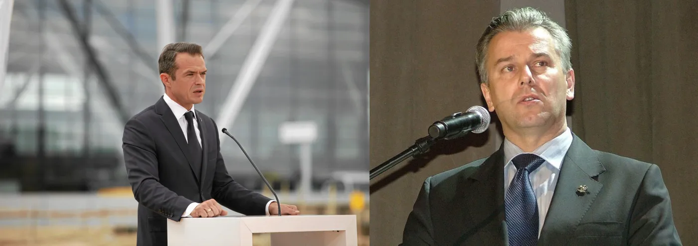 Sławomir Nowak i Cezary Grabarczyk