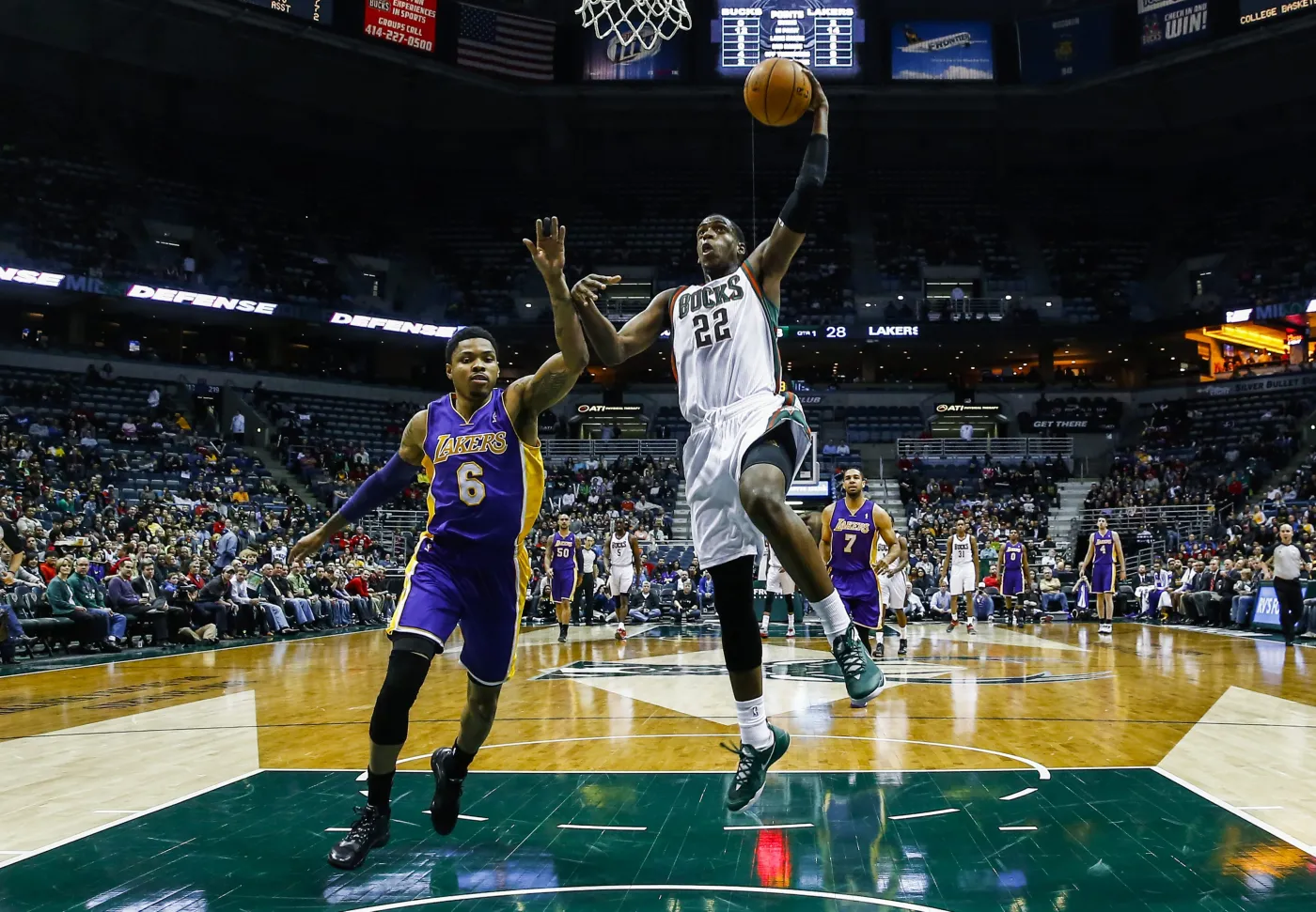 Khris Middleton i Kent Bazemore
