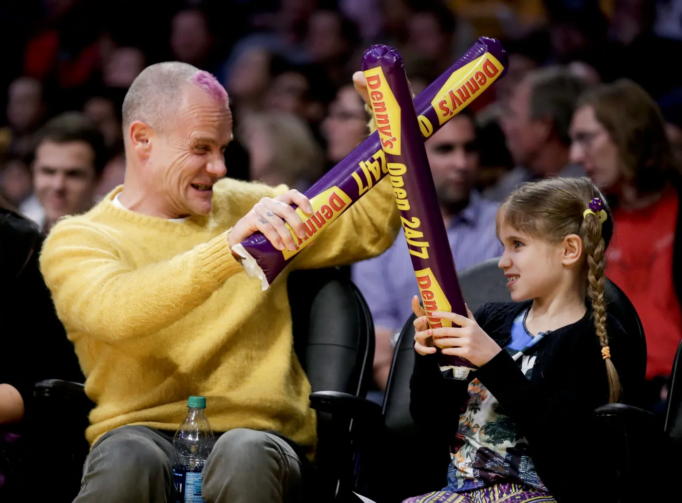 Flea z córką Sunny Bebop Balzary