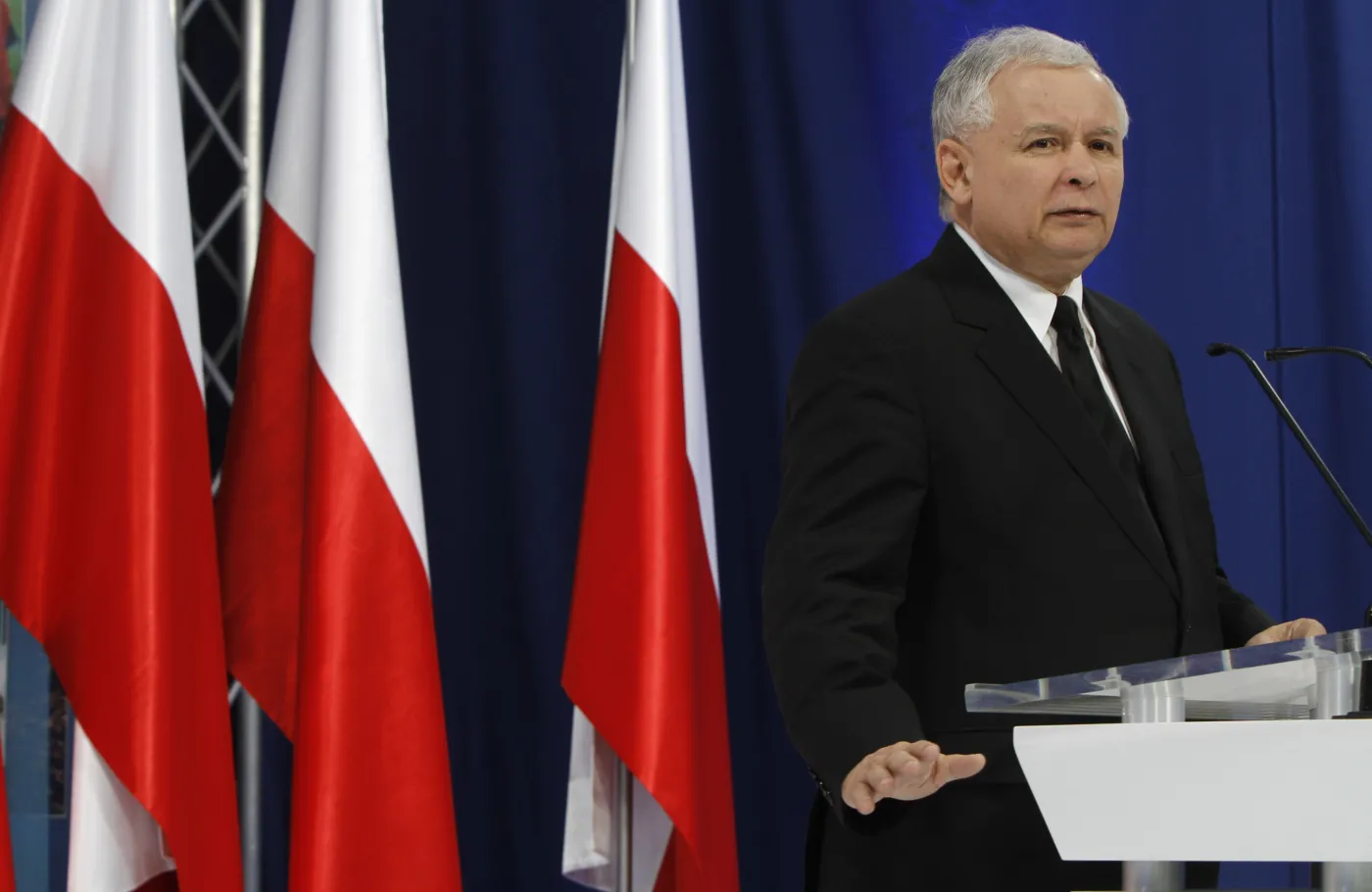 Prezes PiS Jarosław Kaczyński