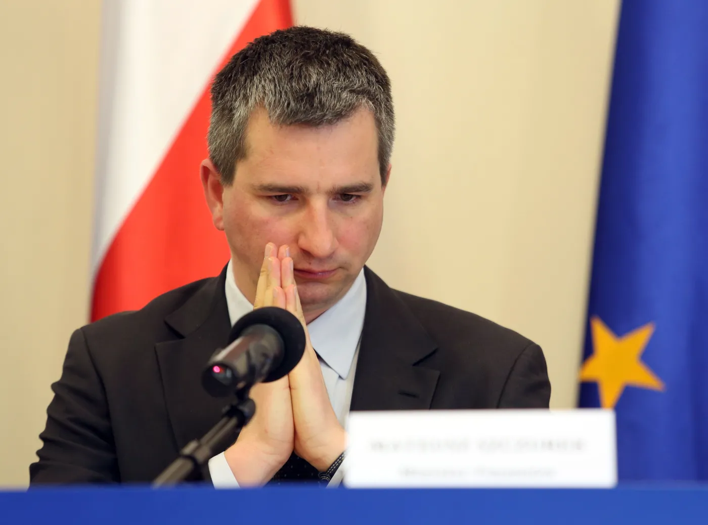 Minister finansów Mateusz Szczurek