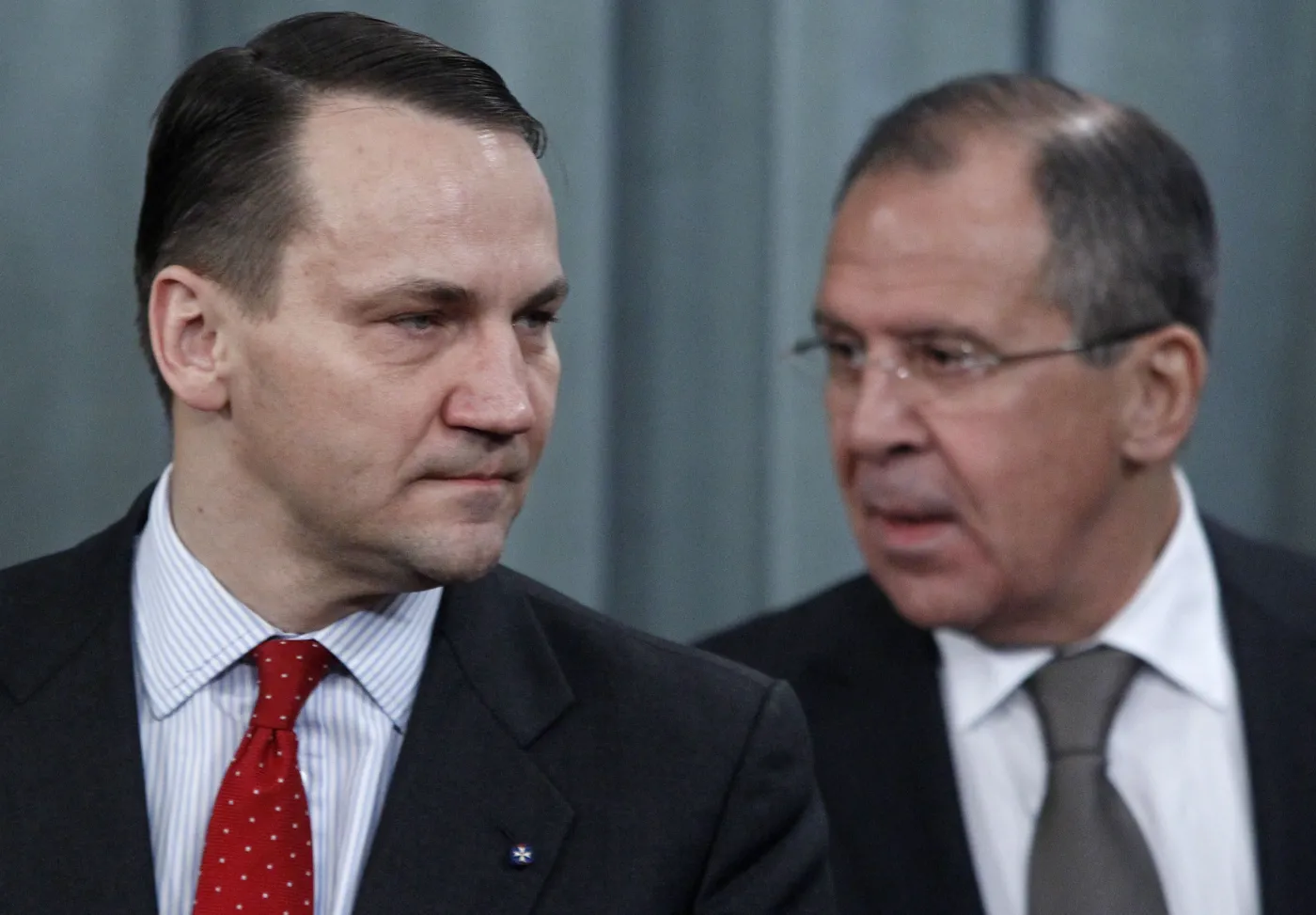 Radosław Sikorski i Siergiej Ławrow