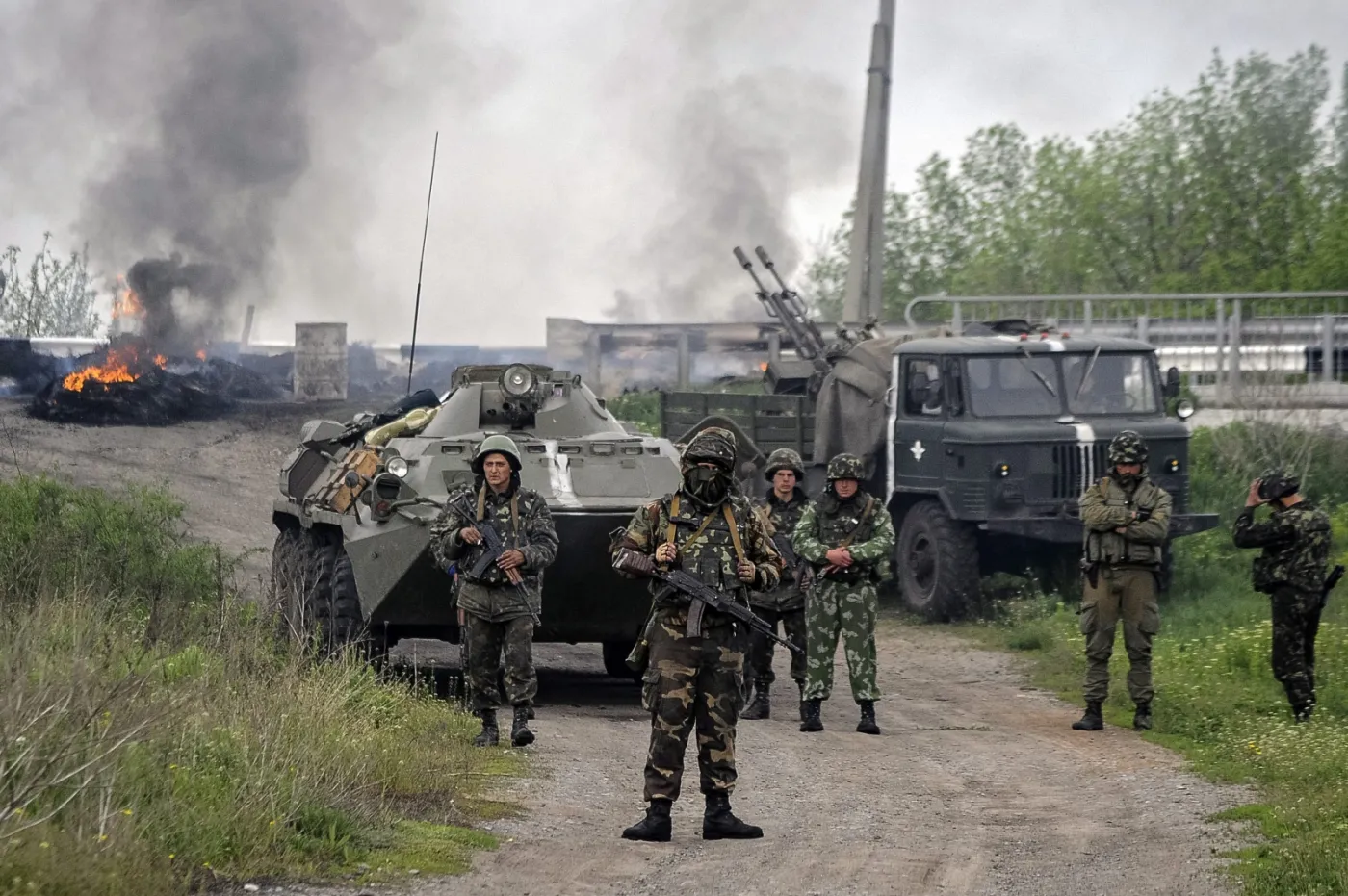 Ukraińska armia pod Słowiańskiem