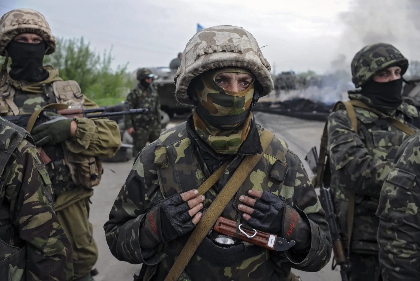Ukraińska armia pod Słowiańskiem