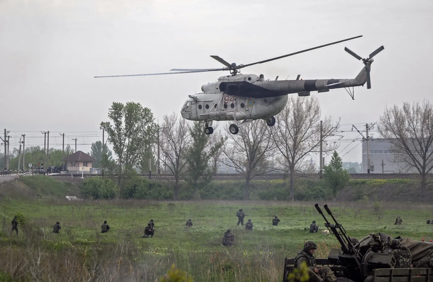 Ukraińska armia pod Słowiańskiem