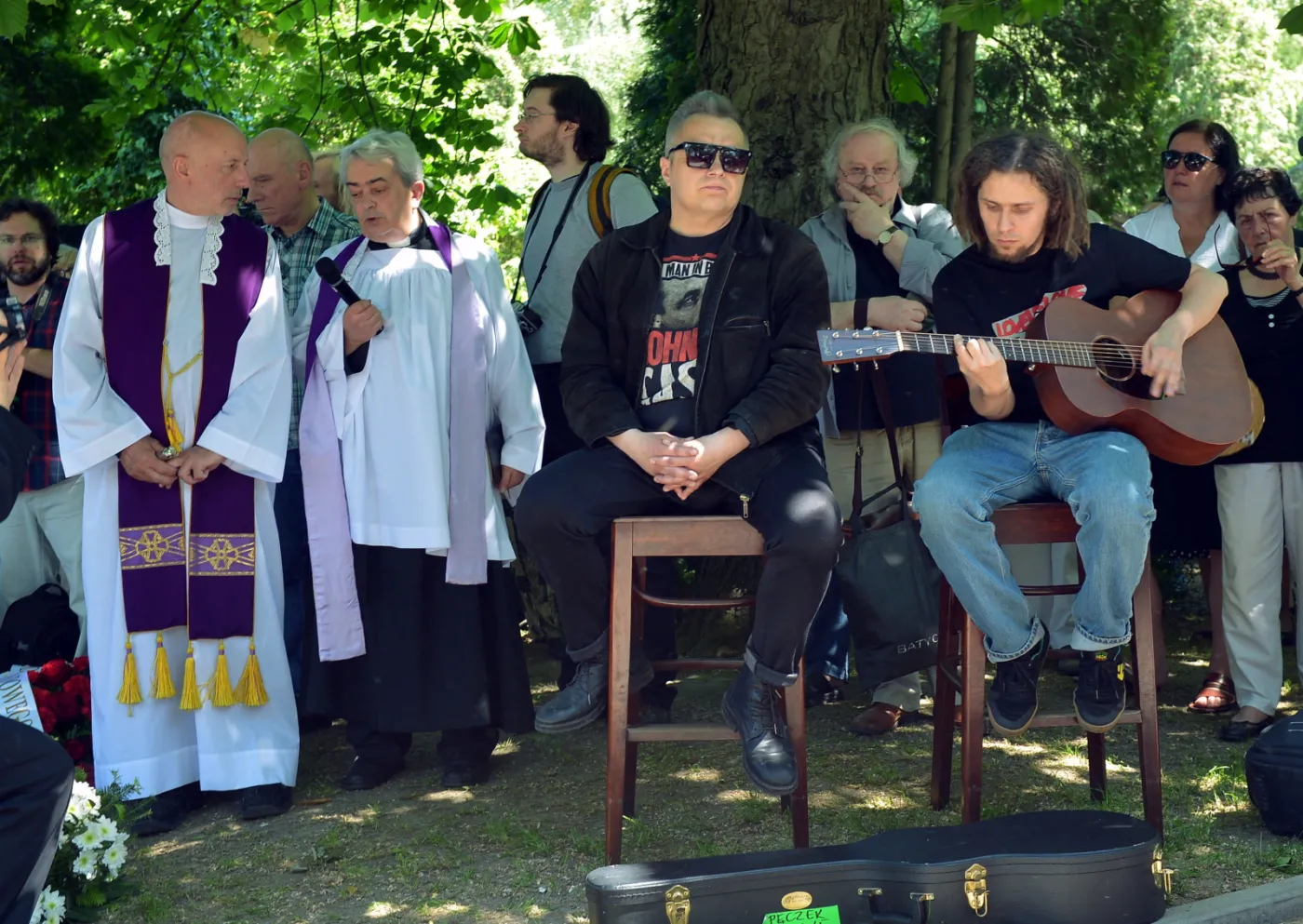 Marek Nowakowski pochowany na Powązkach. Na pogrzebie śpiewał Muniek Staszczyk