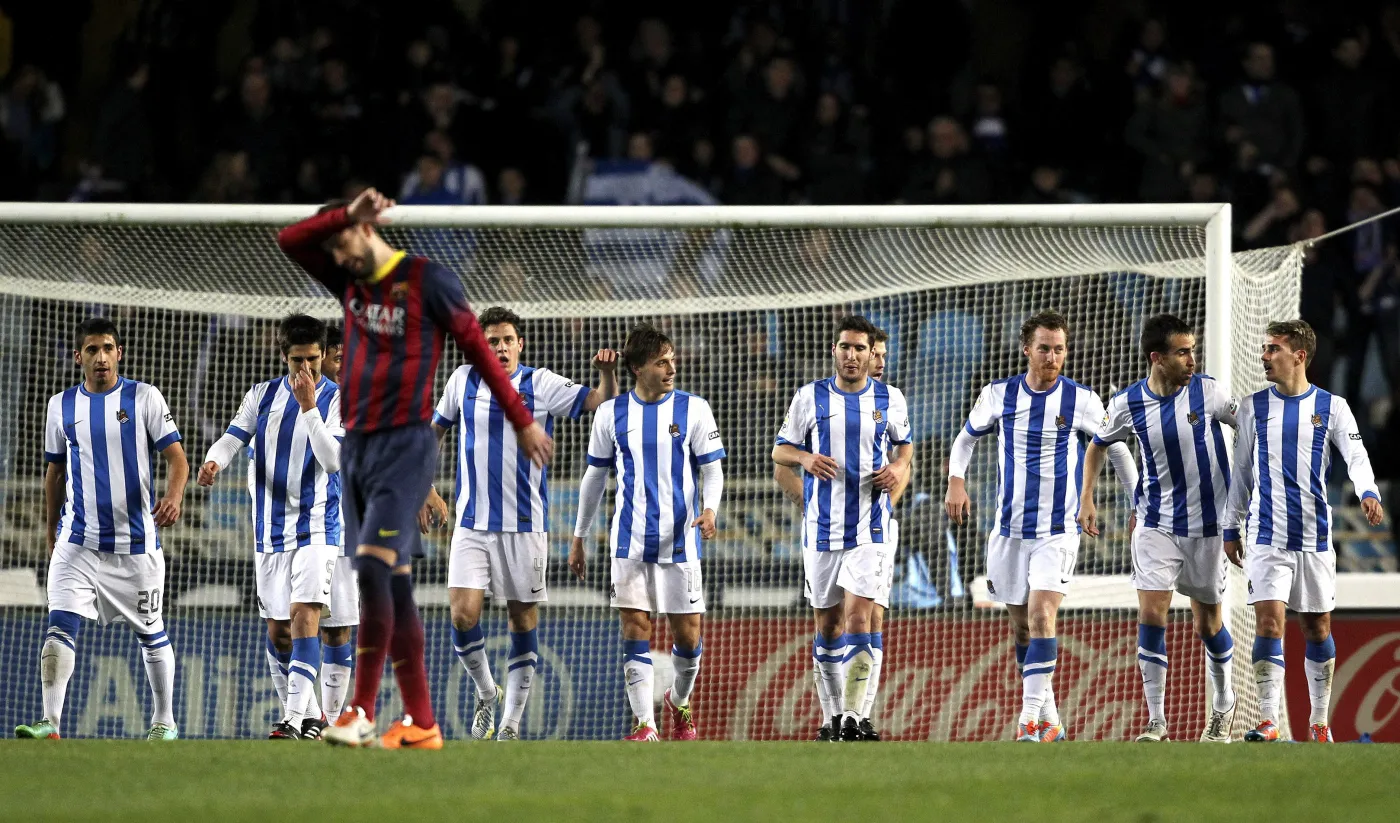 Barcelona przegrała z Realem Sociedad