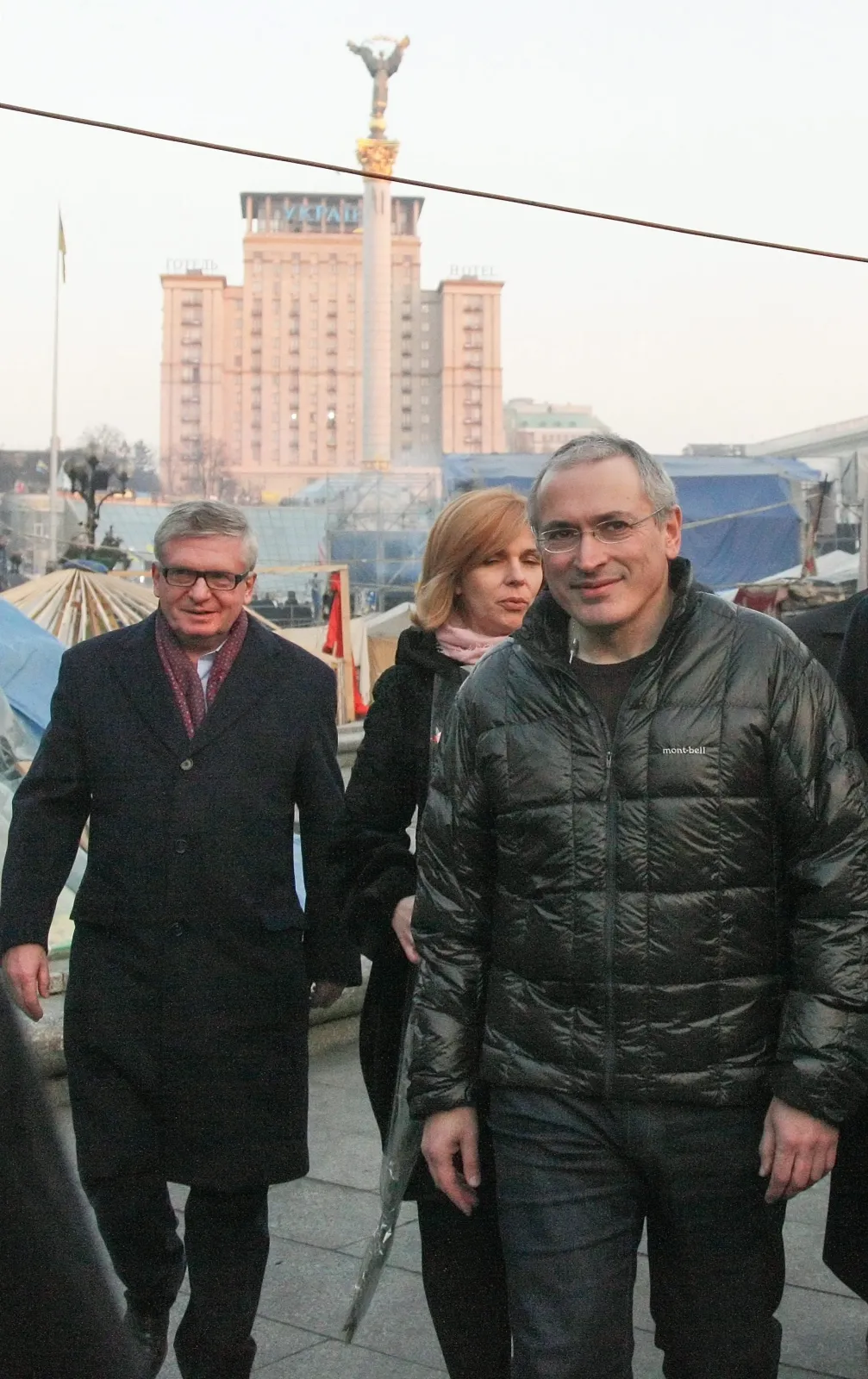 Michaił Chodorkowski w Kijowie