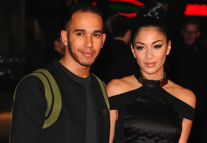 Nicole Scherzinger i Lewis Hamilton