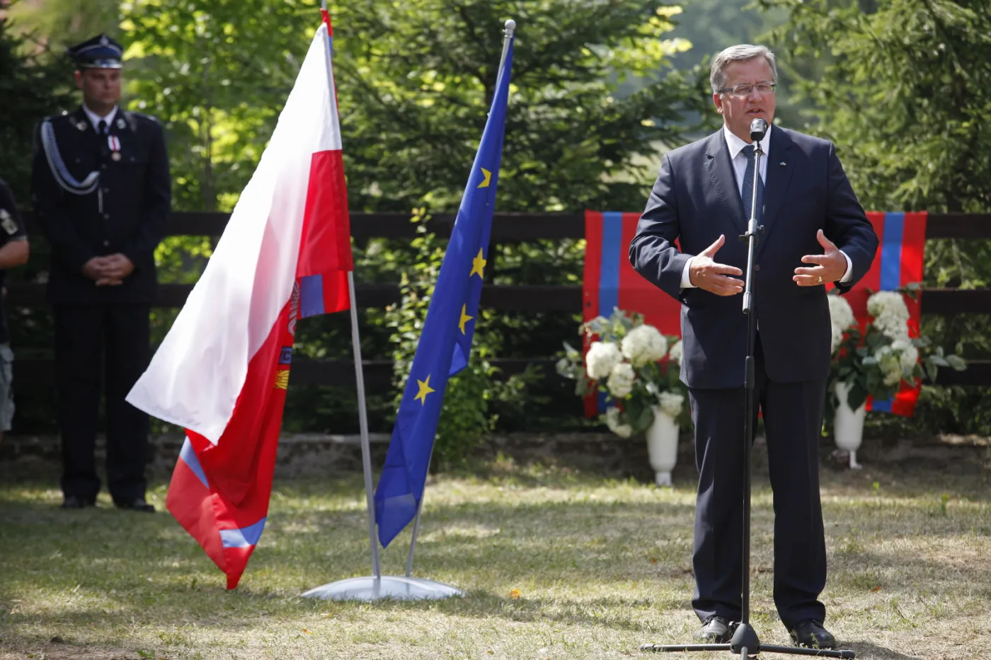Prezydent Bronisław Komorowski