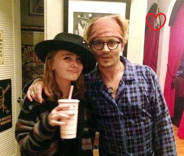 Johnny Depp z córką Lily-Rose