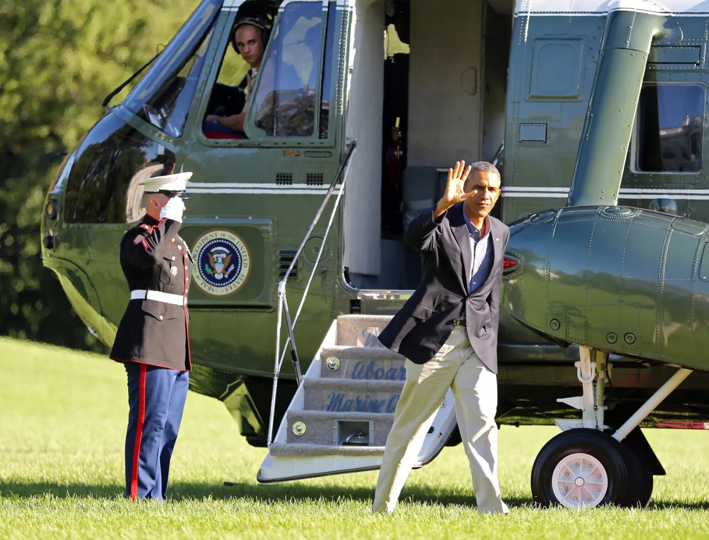 Obama przyleciał do Estonii. Kraje bałtyckie czują się zagrożone przez Rosję