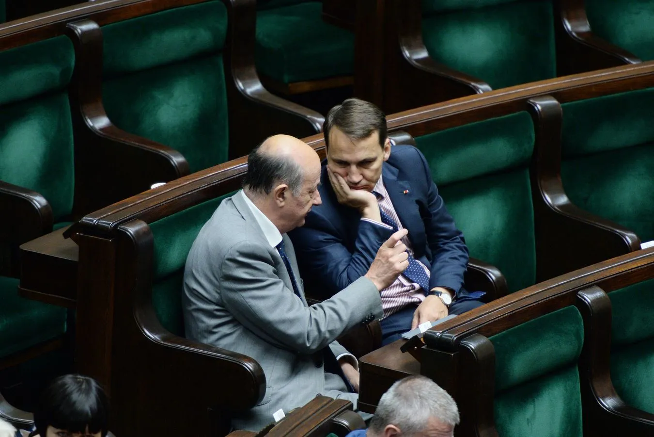 Jacek Rostowski i Radosław Sikorski