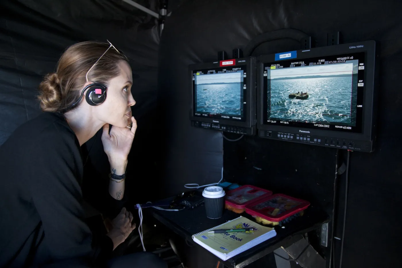 Angelina Jolie na planie "Unbroken"