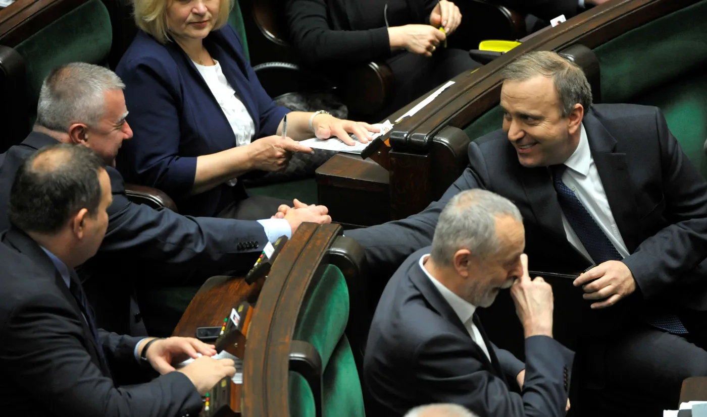 Grzegorz Schetyna i Paweł Graś