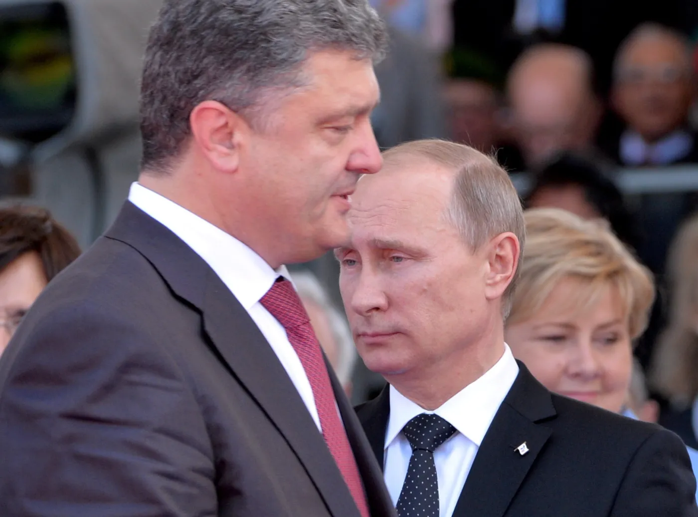 Petro Poroszenko i Władimir Putin