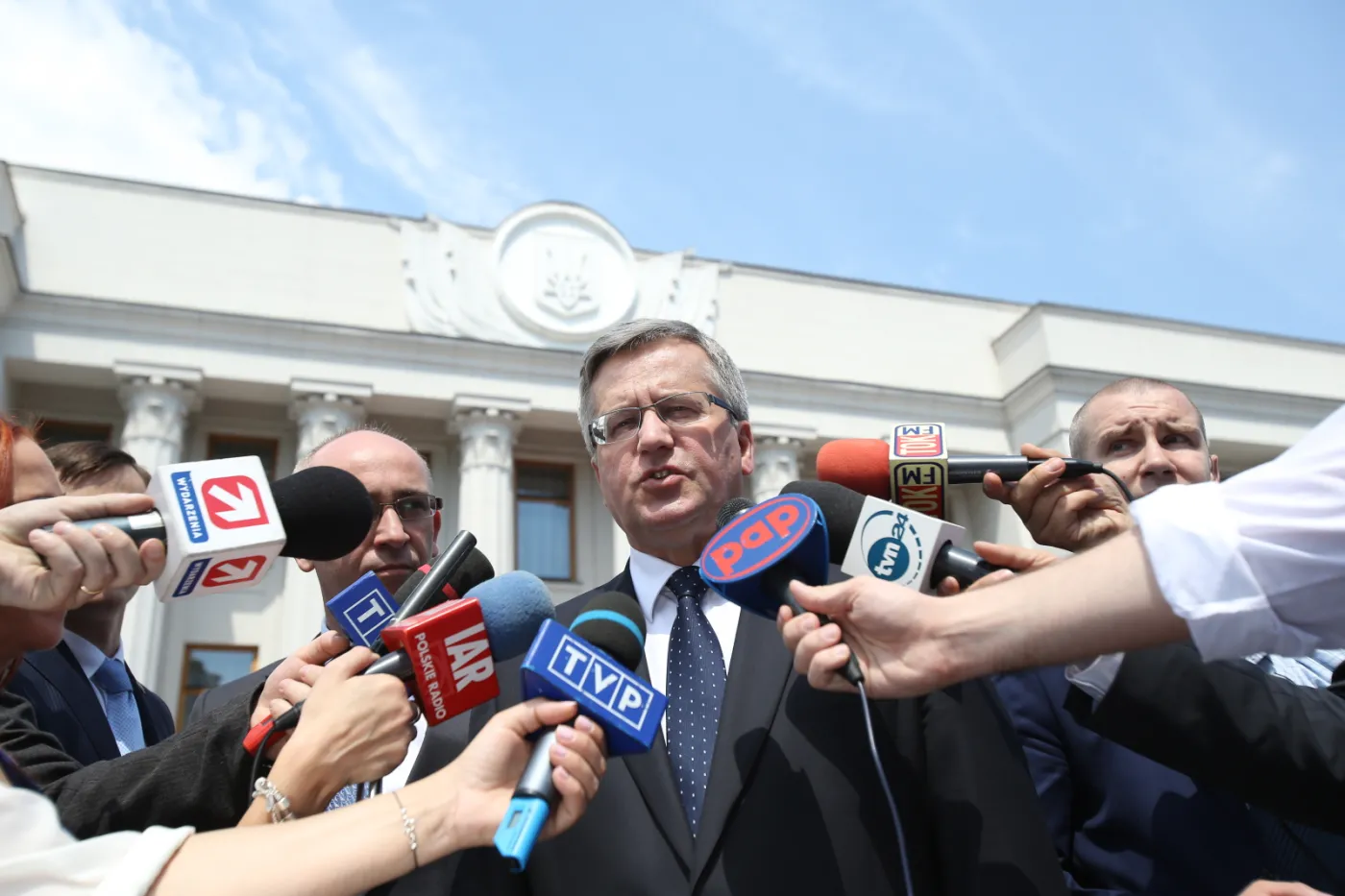 Bronisław Komorowski w Kijowie