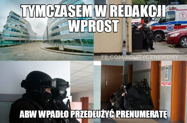 Sikorski tłumaczy "murzyńskość", a ABW zamawia prenumeratę Wprost [MEMY]