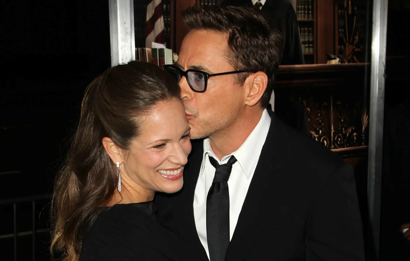 Robert Downey Jr. z żoną Susan