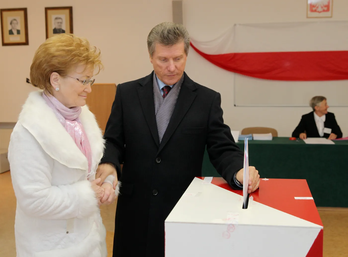 Czesaw Małkowski z żoną Jadwigą