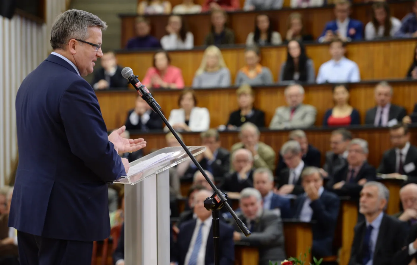 Prezydent Bronisław Komorowski