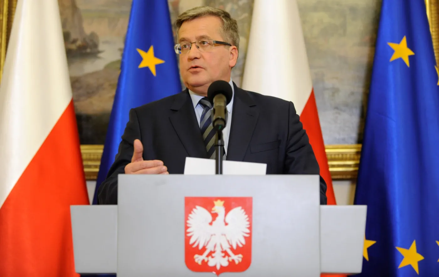 Prezydent Bronisław Komorowski