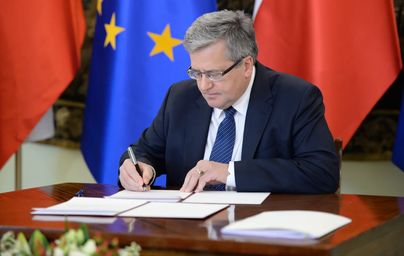 Prezydent Bronisław Komorowski