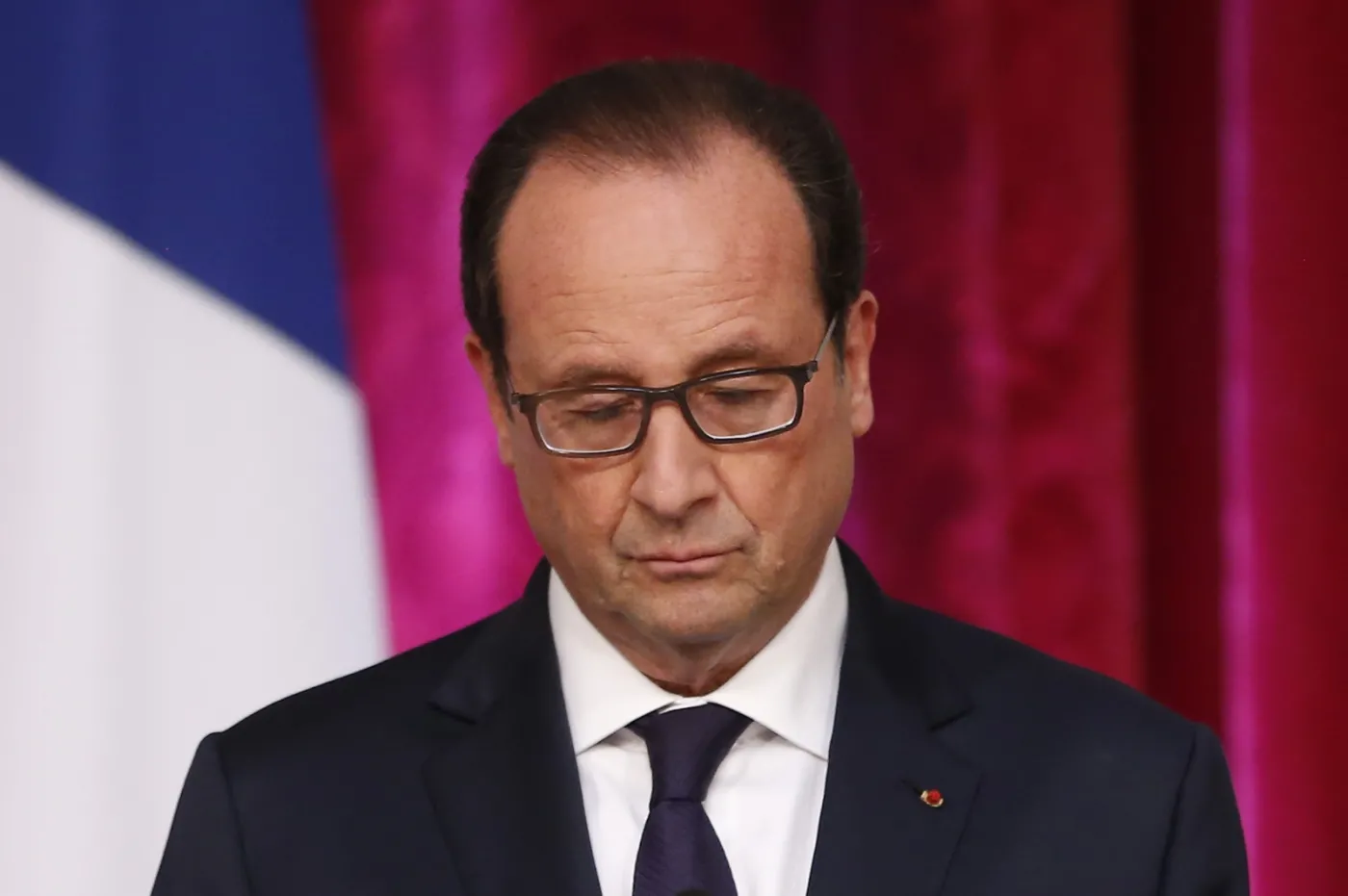 Prezydent Francji Francois Hollande