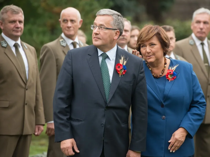 Anna Komorowska; Bronisław Komorowski