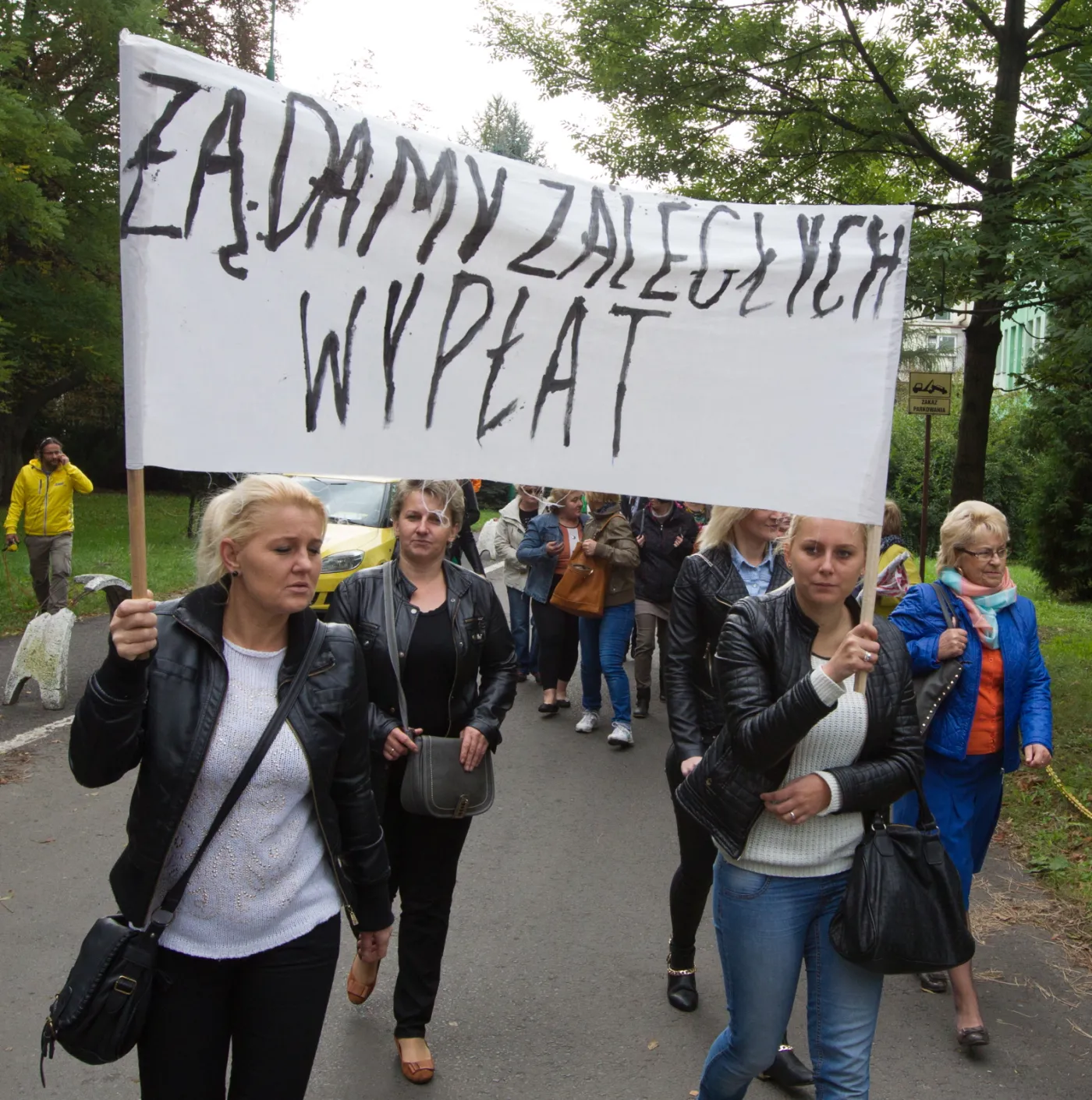 Pracownice kopalni i żony górników