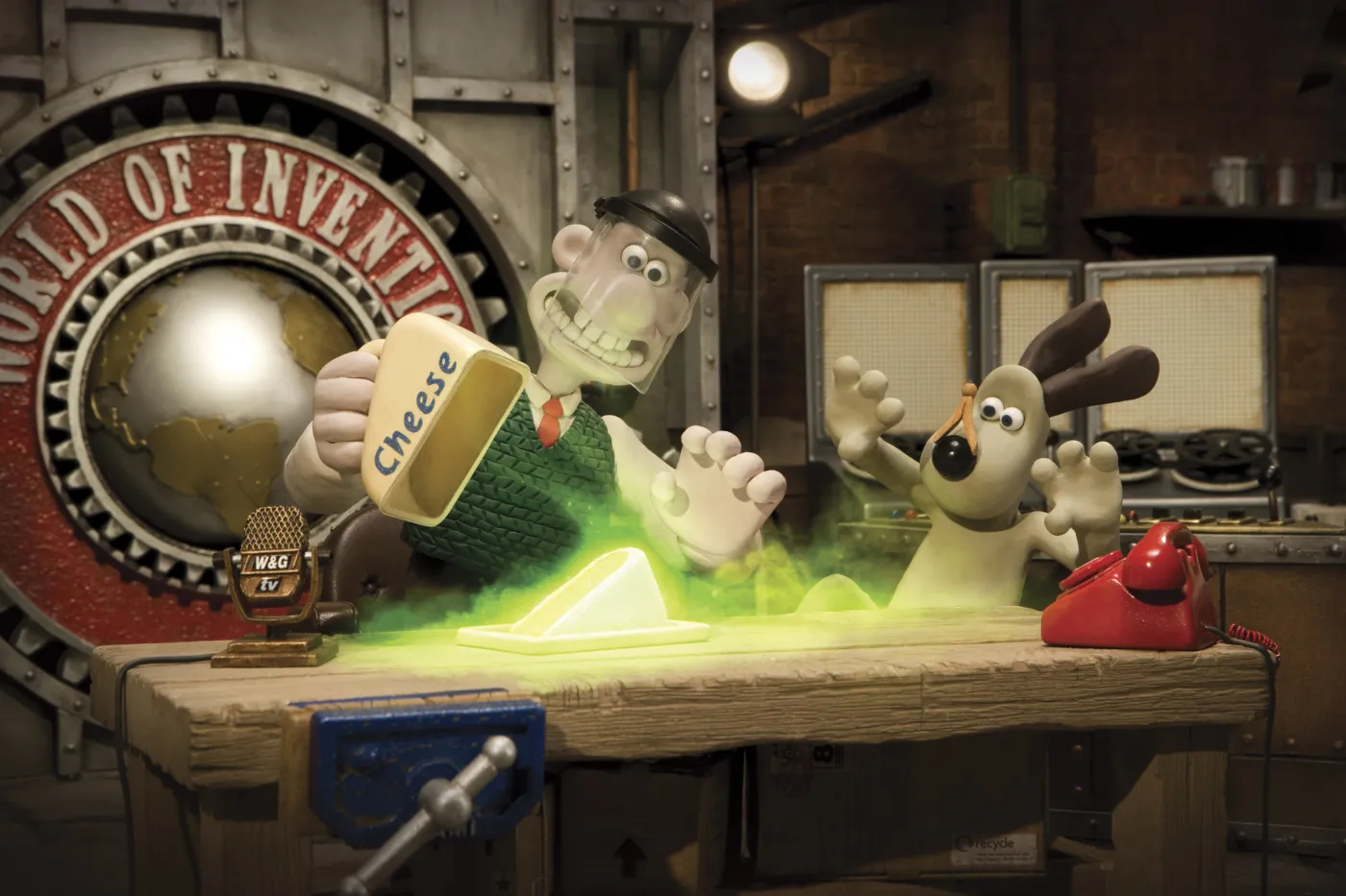 Wallace i Gromit w świecie wynalazków