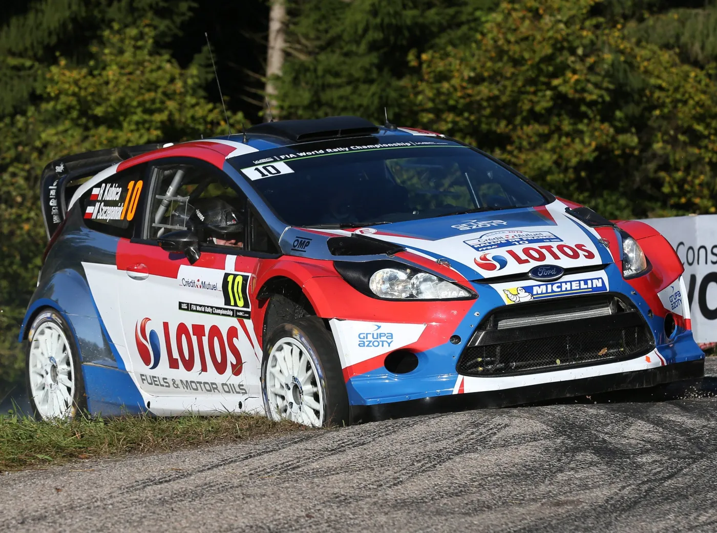 Rajd Hiszpanii: Robert Kubica szybki na odcinku testowym