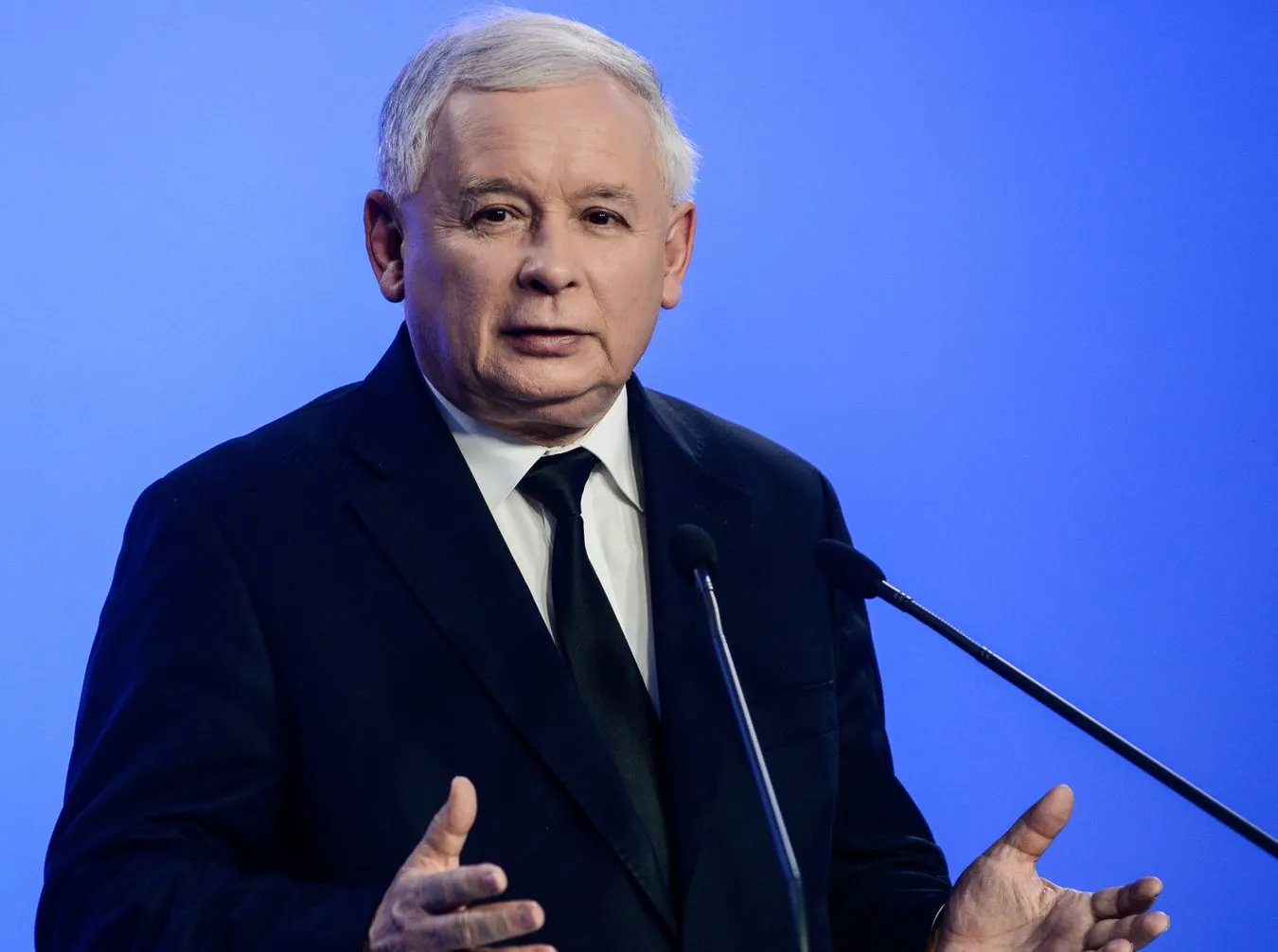 Prezes PiS Jarosław Kaczyński