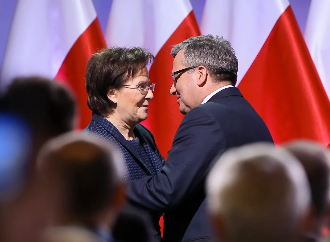 Bronisław Komorowski i Ewa Kopacz