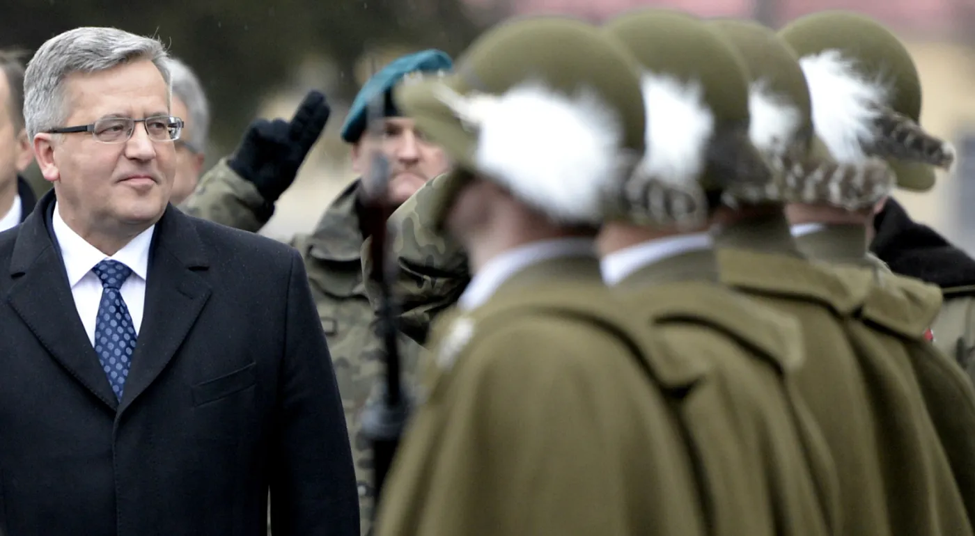 Prezydent Bronisław Komorowski