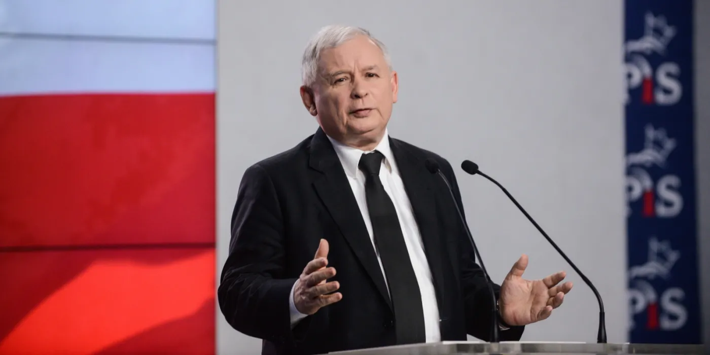 Prezes PiS Jarosław Kaczyński