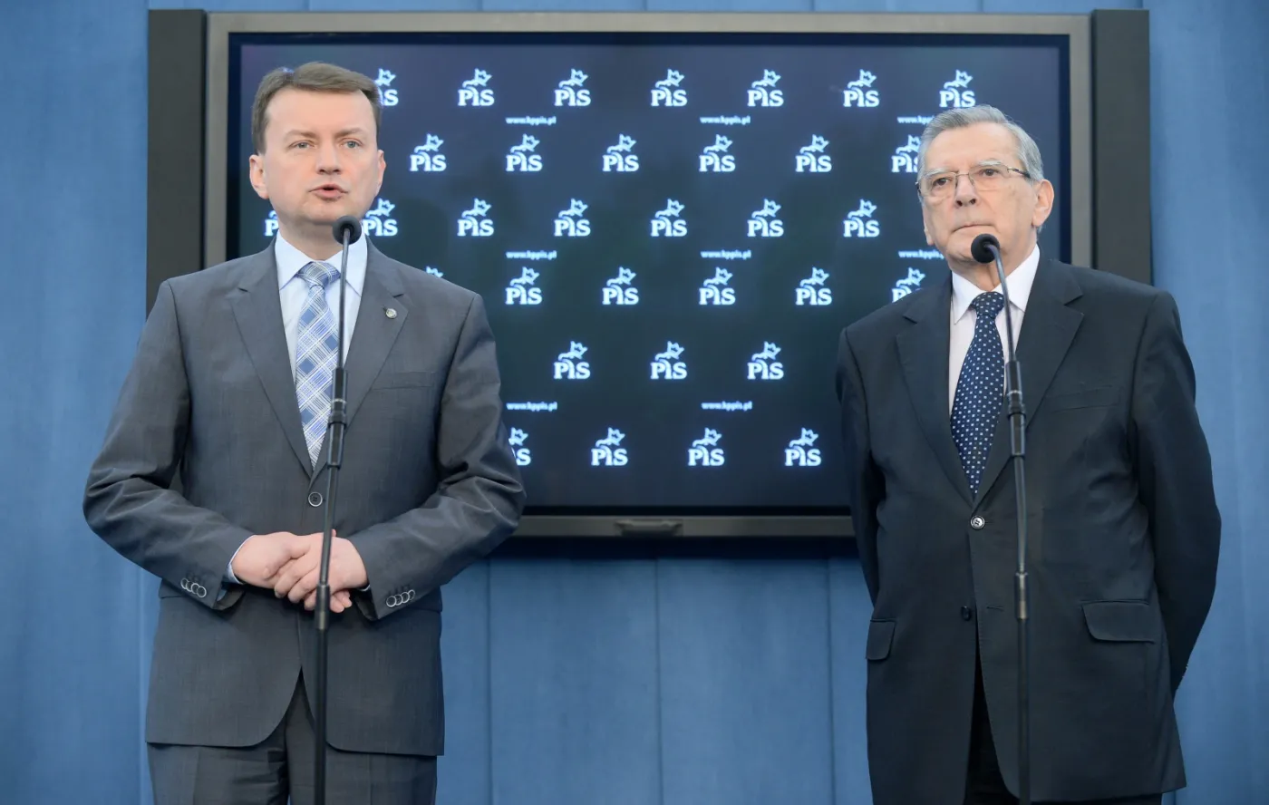 Mariusz Błaszczak i Andrzej Smirnow