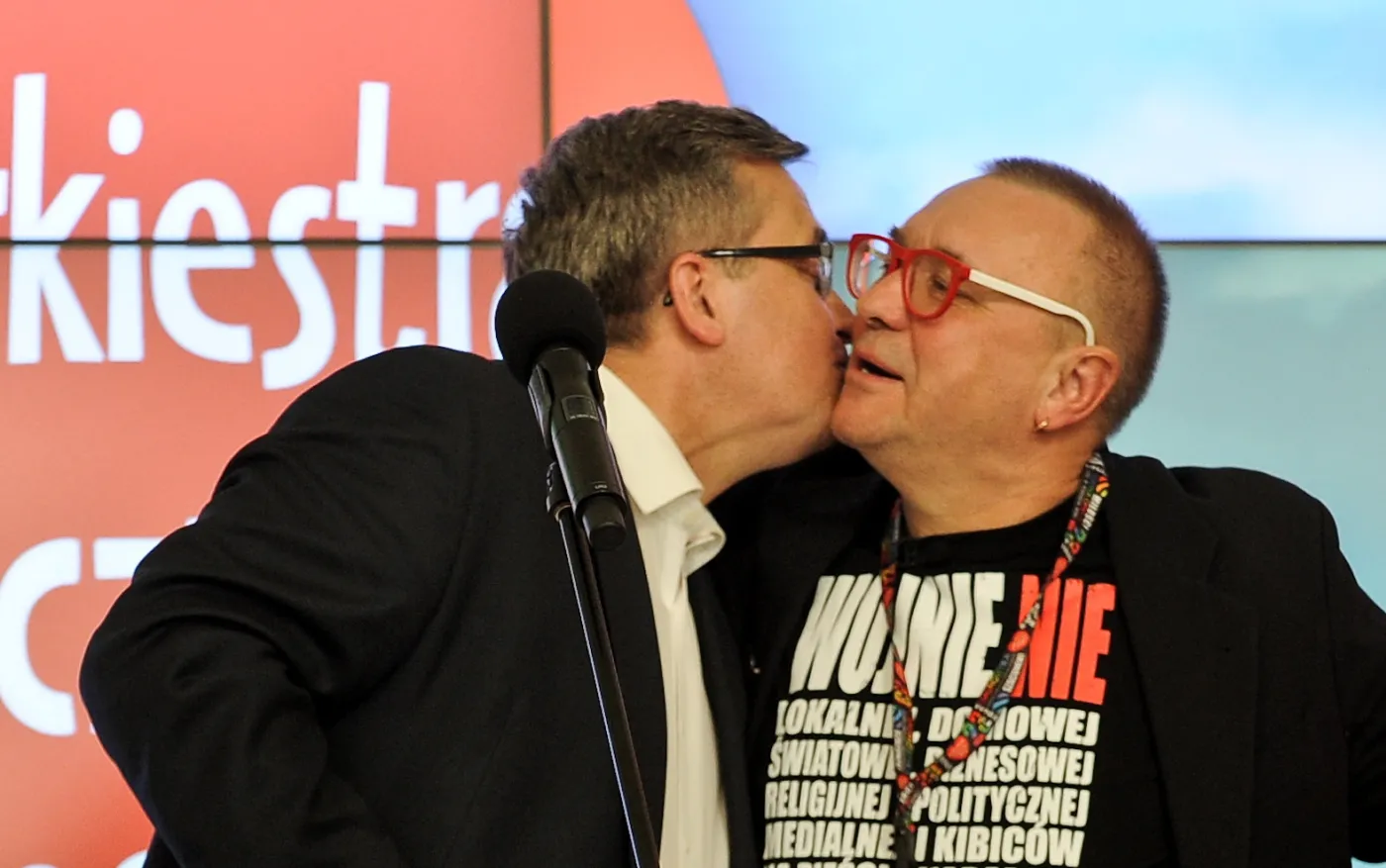 Bronisław Komorowski i Jerzy Owsiak