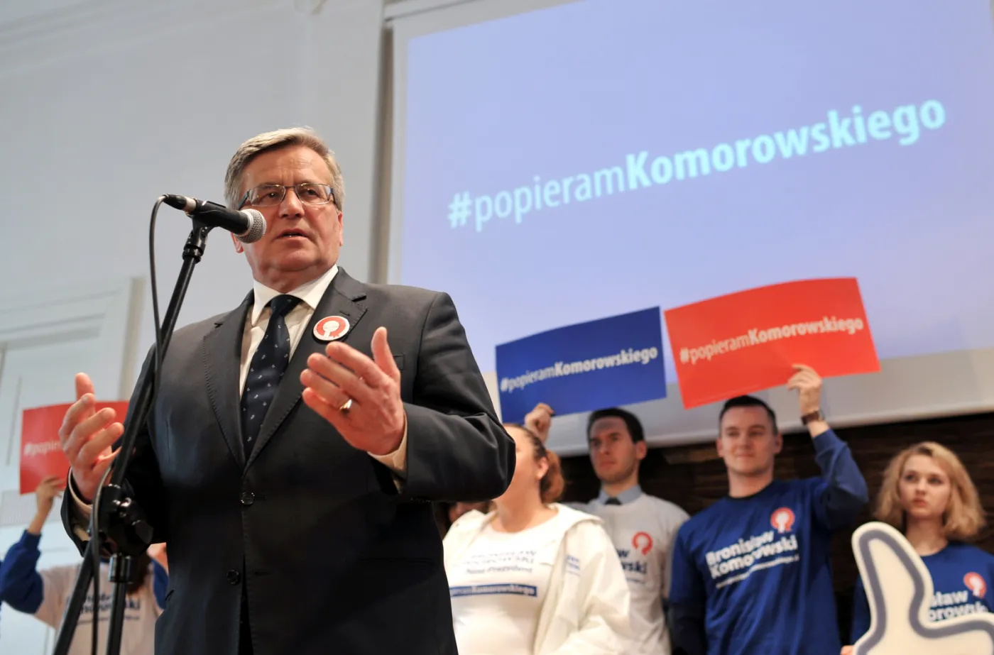 Prezydent Bronisław Komorowski