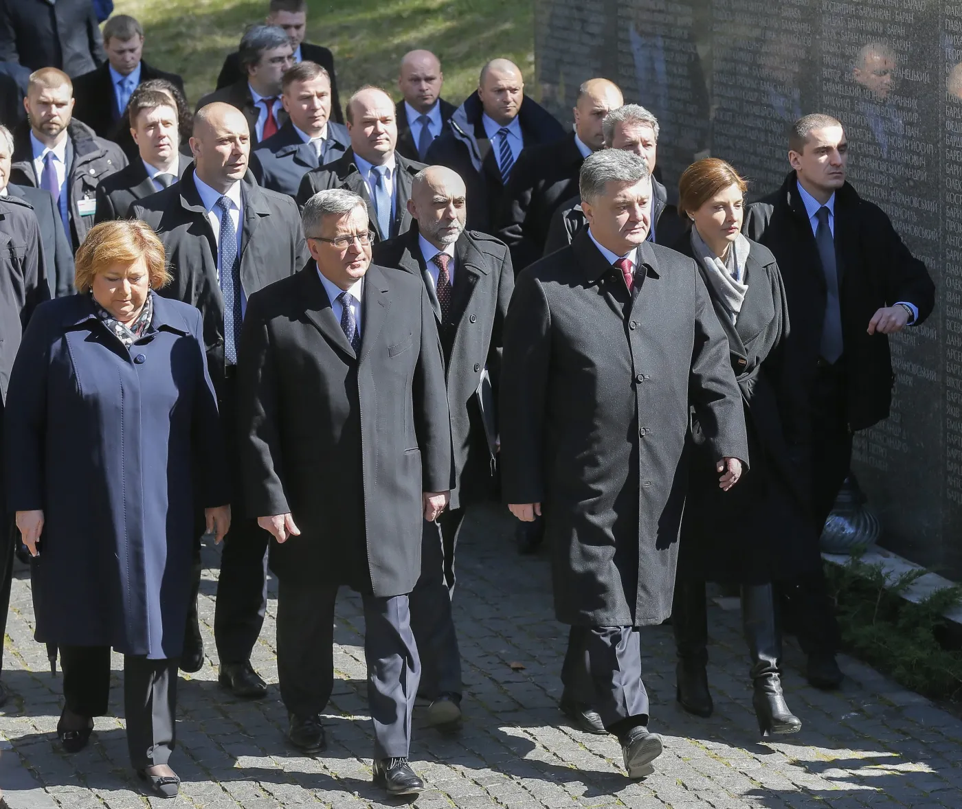 Bronisław Komorowski na Ukrainie