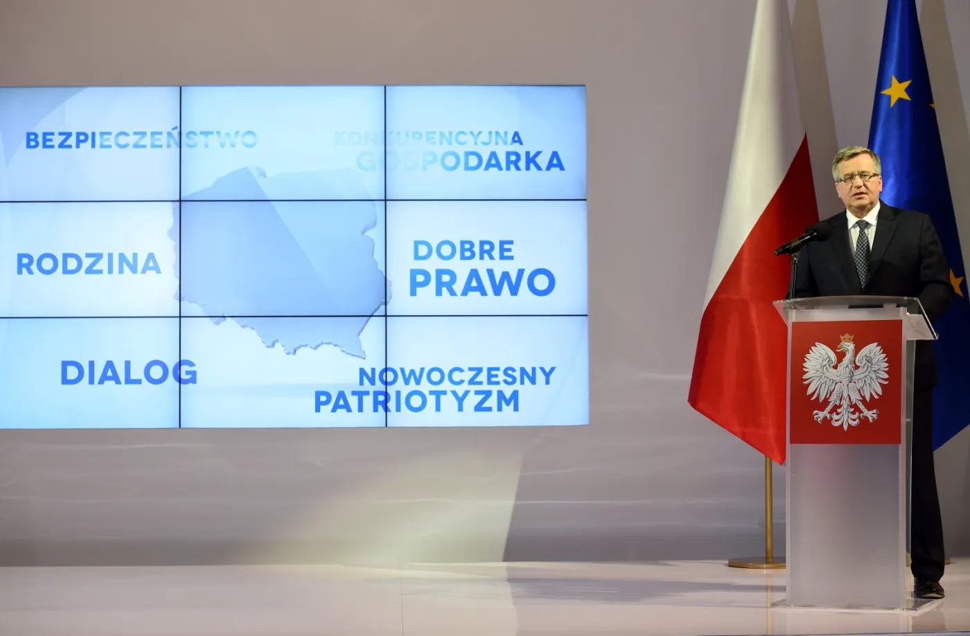 Prezydent Bronisław Komorowski