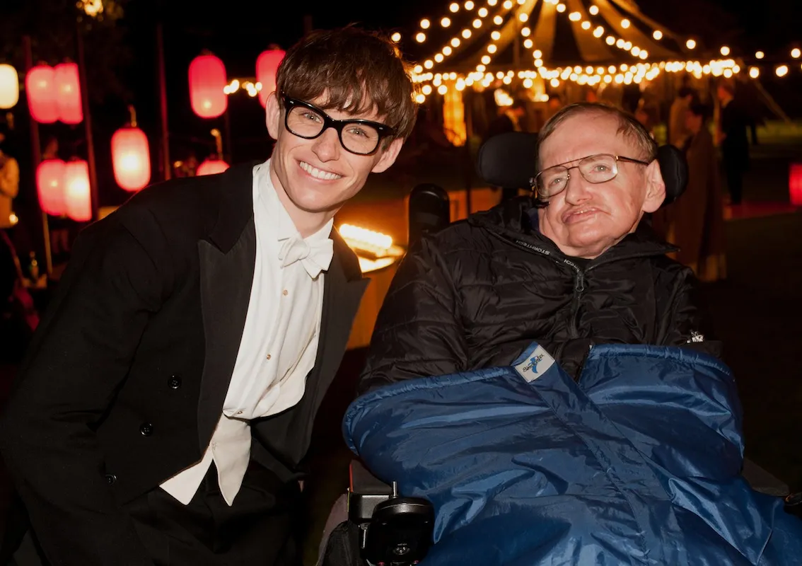 Eddie Redmayne i Stephen Hawking