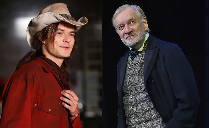 Dawid Ogrodnik i Andrzej Seweryn