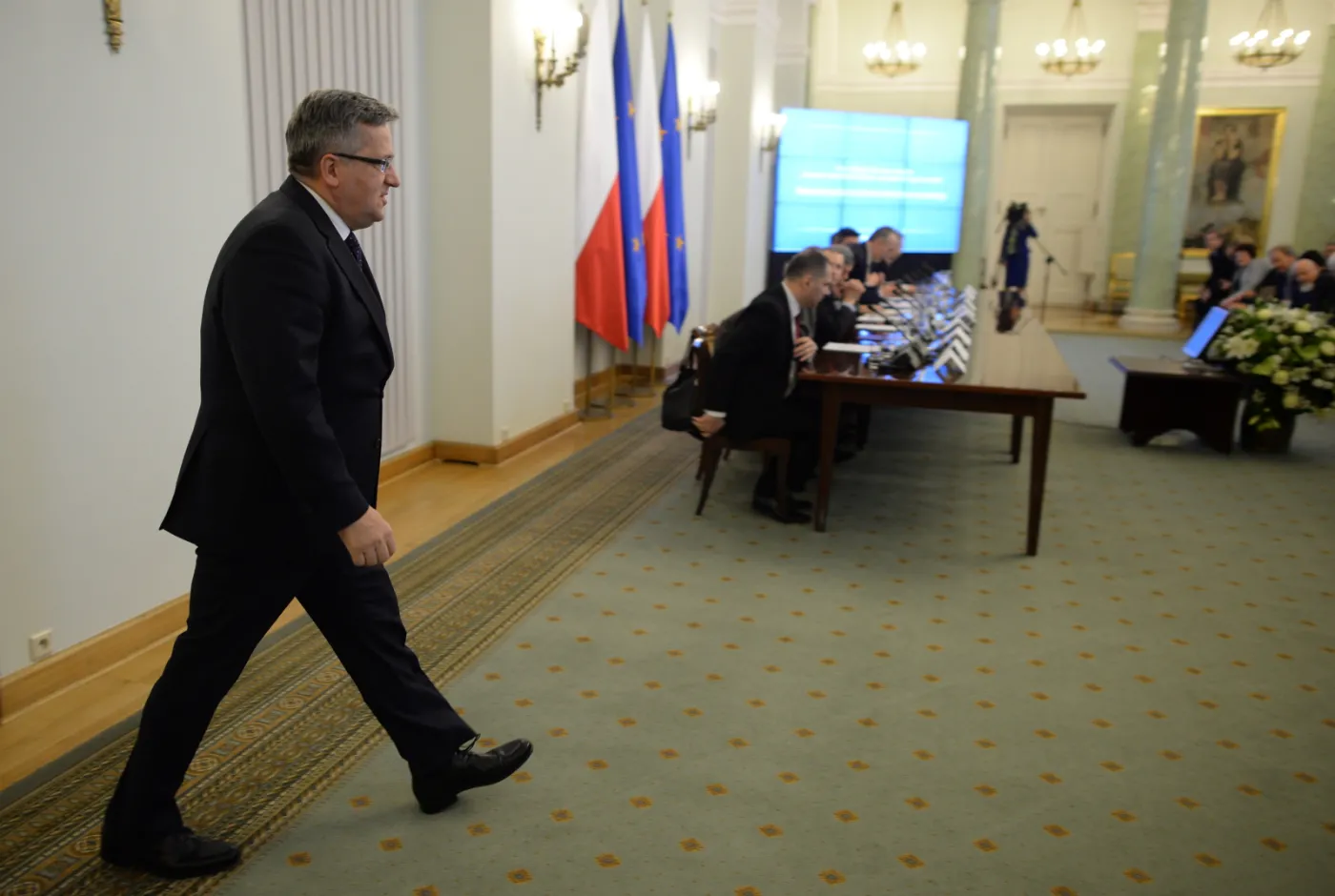 Prezydent Bronisław Komorowski