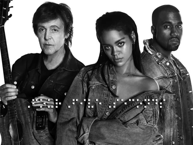 Rihanna, Kanye West i Paul McCartney