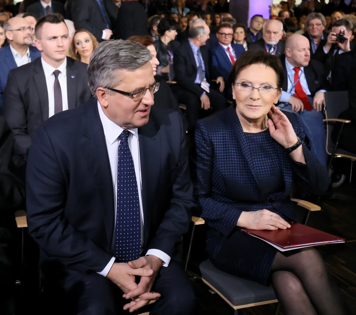 Bronisław Komorowski i Ewa Kopacz