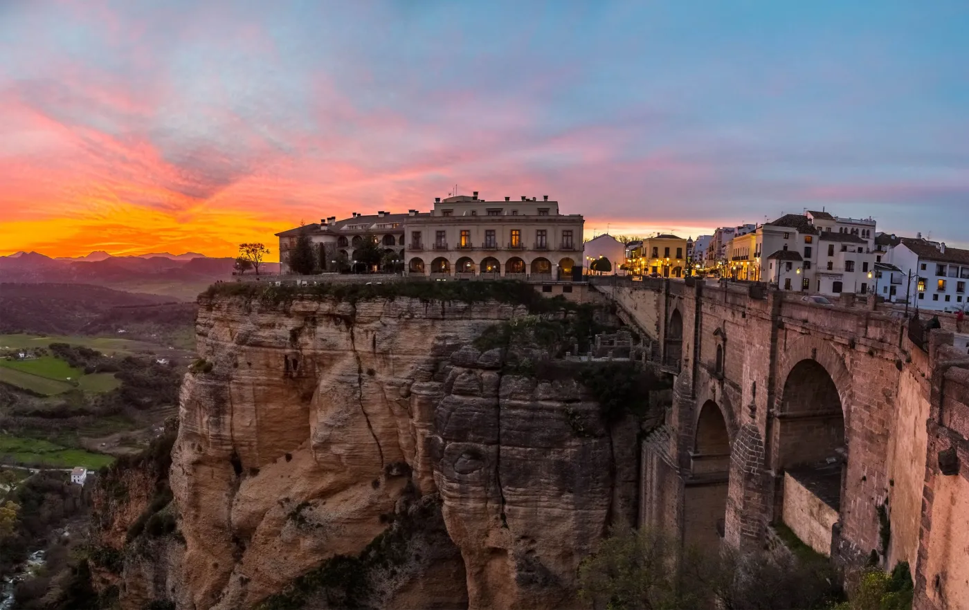 Ronda w prowincji Malaga, Hiszpania